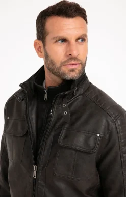 Parkas & Blousons<Armand Thiery Blouson ALTO - Marron