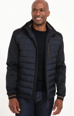Parkas & Blousons<Armand Thiery Blouson DENIS HOOD - Marine