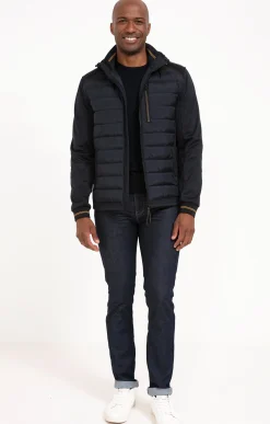 Parkas & Blousons<Armand Thiery Blouson DENIS HOOD - Marine