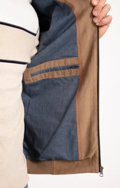 Parkas & Blousons<Armand Thiery Blouson Jack - Beige