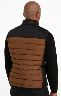 Parkas & Blousons<Armand Thiery Blouson sans manches DD DENIS - Camel