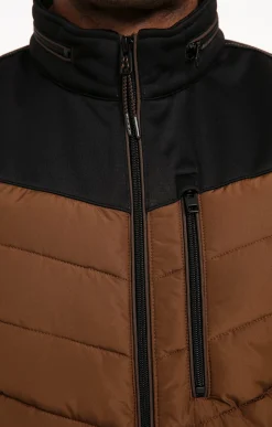 Parkas & Blousons<Armand Thiery Blouson sans manches DD DENIS - Camel