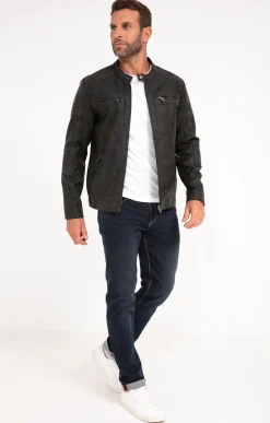 Parkas & Blousons<Armand Thiery Blouson SIMIGREY - Gris