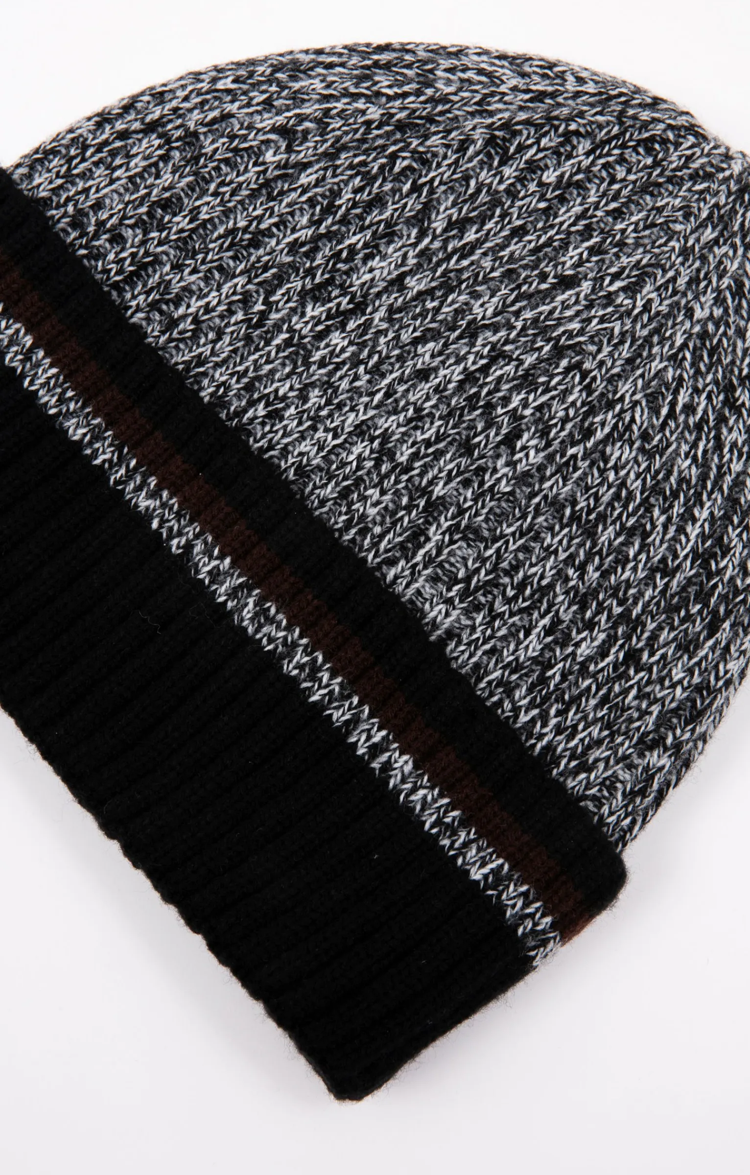 Accessoires<Armand Thiery BONNET MOULINE RAYÉ - Noir