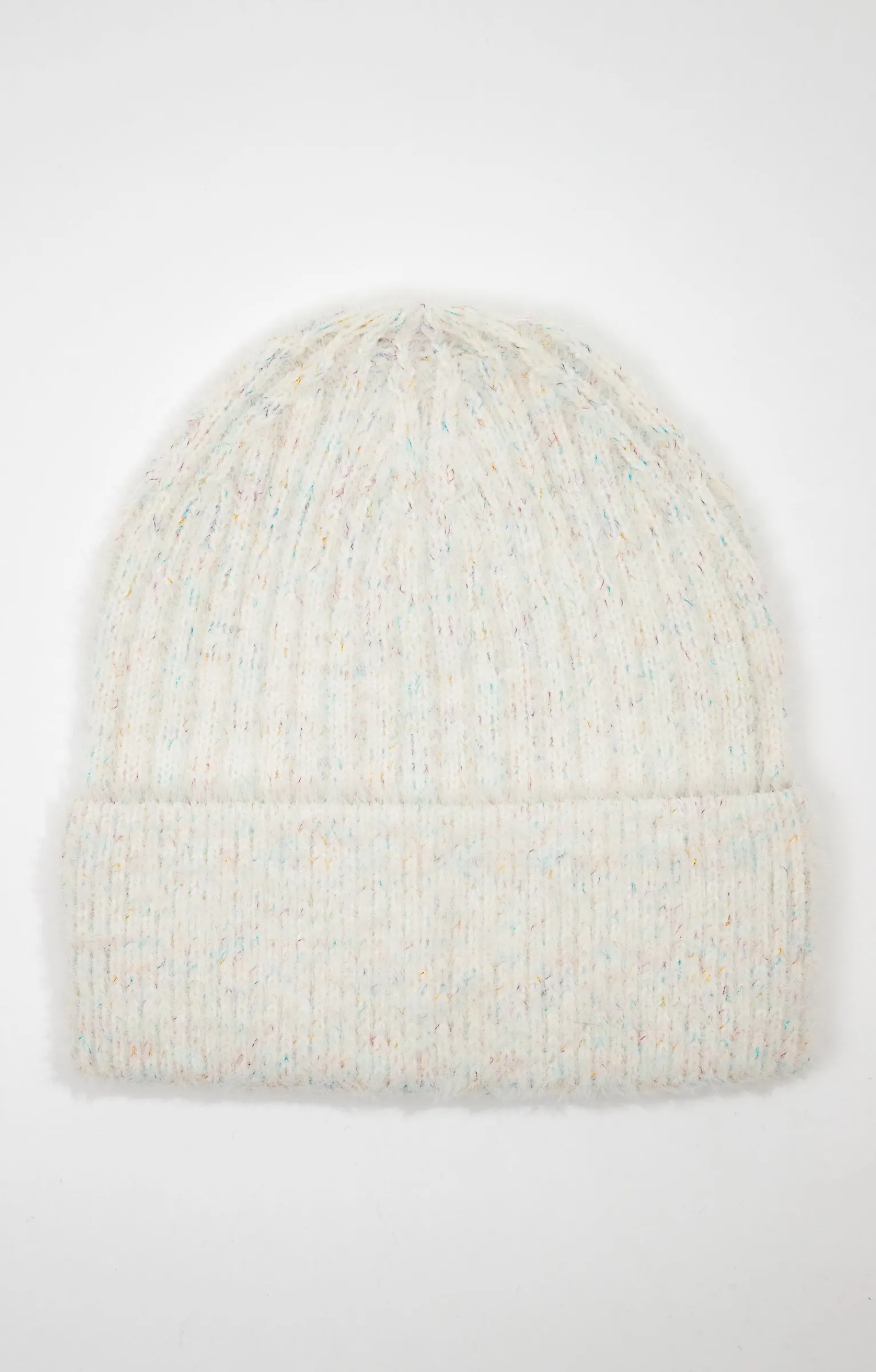 Accessoires<Armand Thiery Bonnet uni avec fils métalliques sequins - Écru