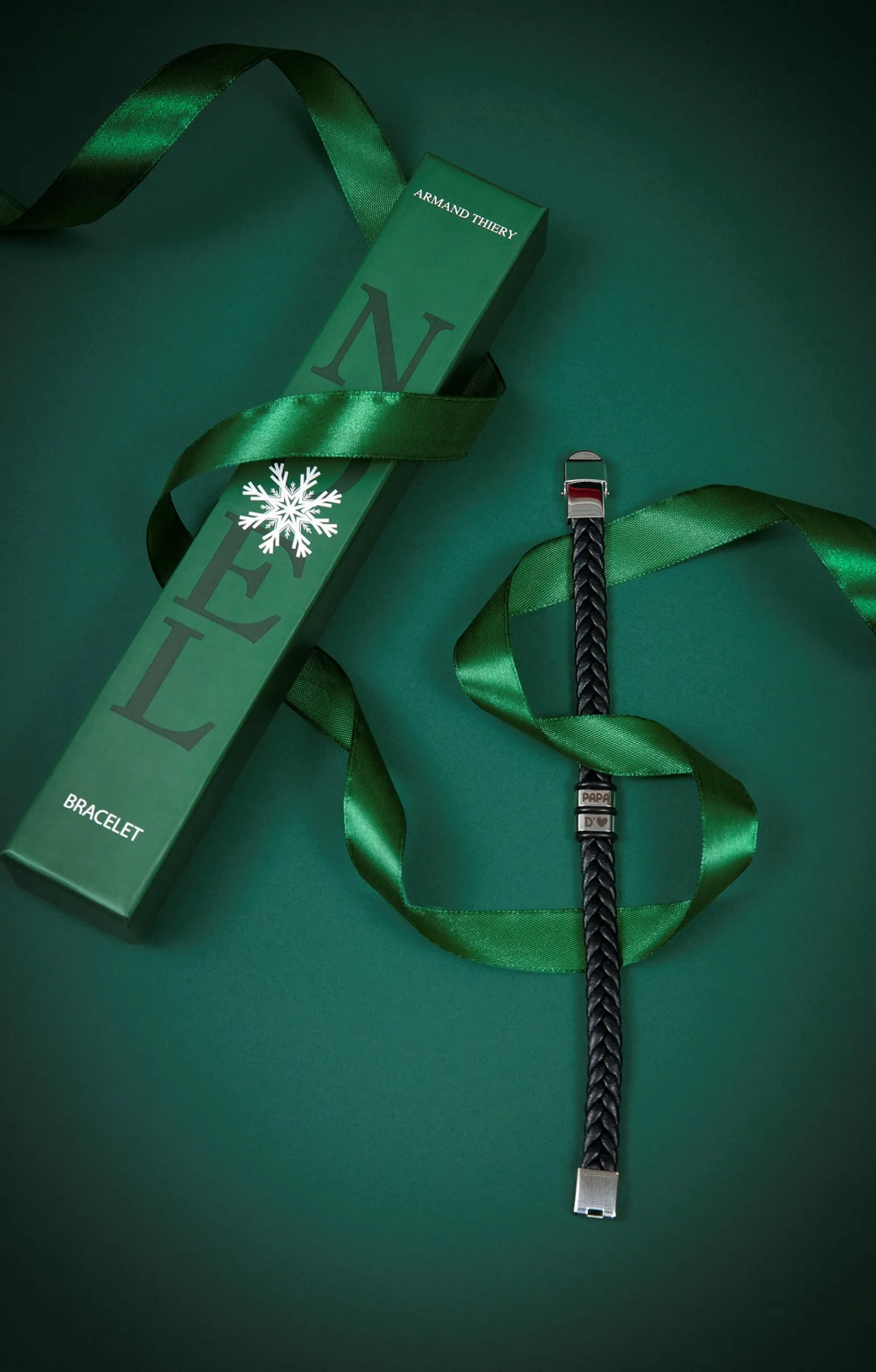 Accessoires<Armand Thiery Box bracelet - Noir