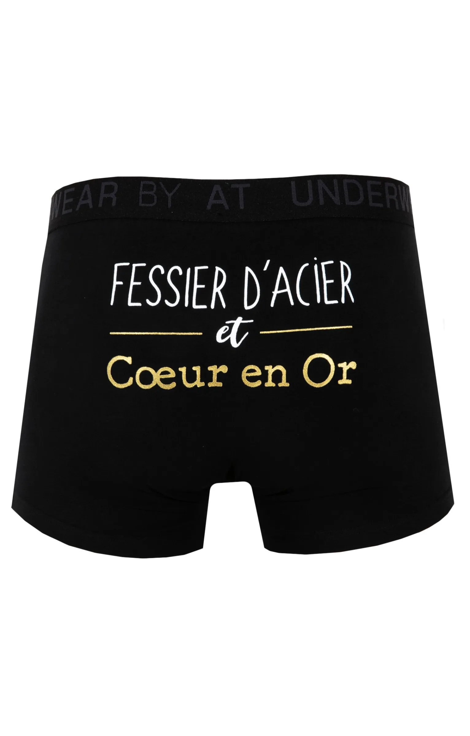 Sous-vêtements & Nuit<Armand Thiery Boxer Acier - Noir