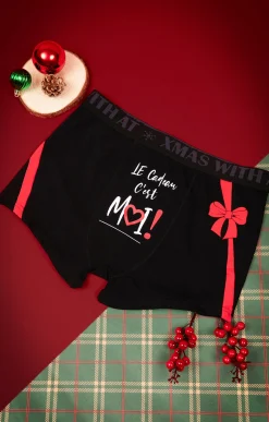 Sous-vêtements & Nuit<Armand Thiery Boxer cado - Noir
