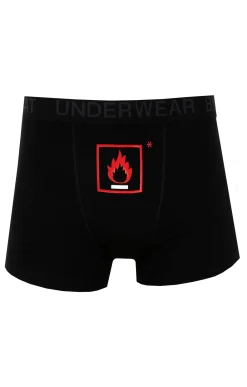 Sous-vêtements & Nuit<Armand Thiery Boxer Flamme - Noir