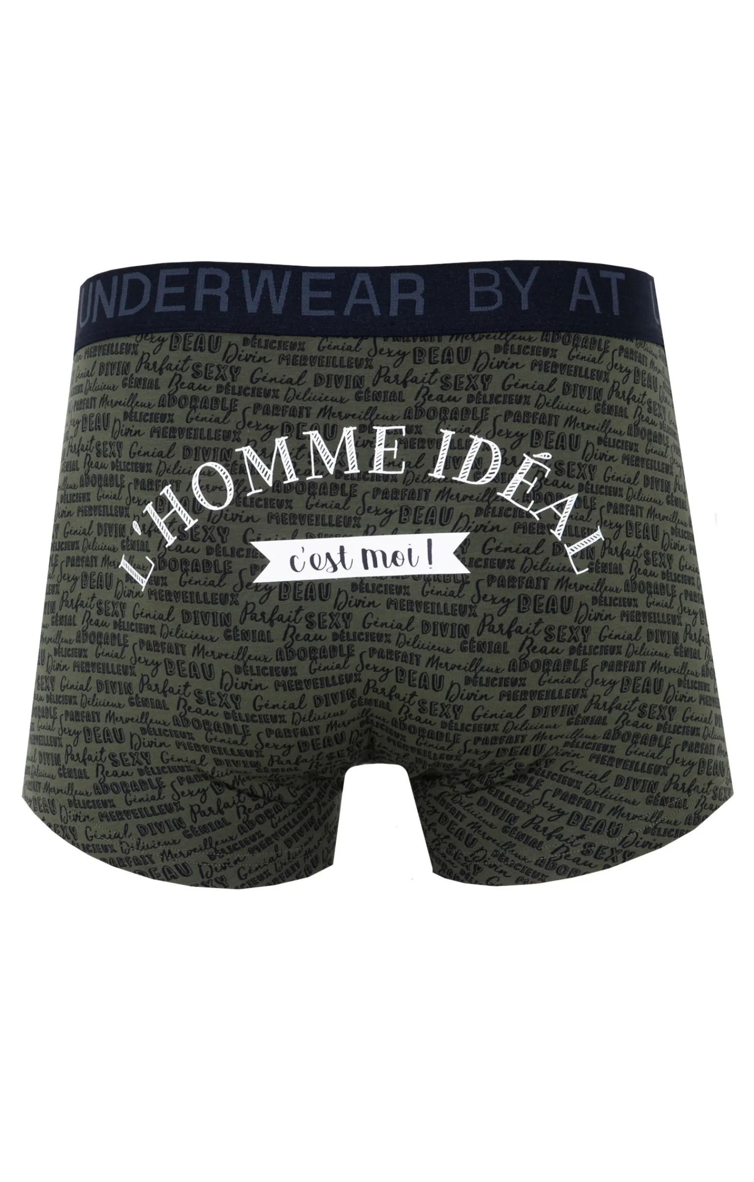 Sous-vêtements & Nuit<Armand Thiery Boxer Homme Idéal - Kaki