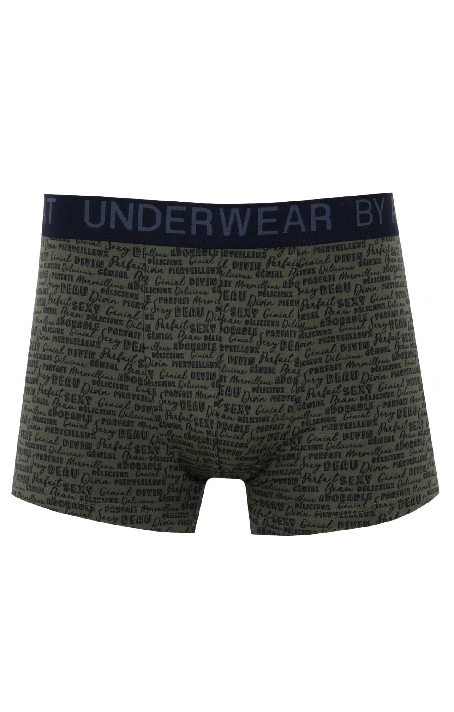 Sous-vêtements & Nuit<Armand Thiery Boxer Homme Idéal - Kaki