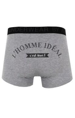 Sous-vêtements & Nuit<Armand Thiery Boxer Idéal - Grismoyen