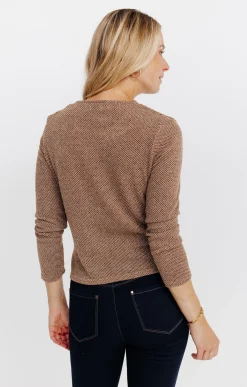 Pulls & Cardigans<Armand Thiery Cardigan boutonné - Camel