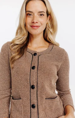 Pulls & Cardigans<Armand Thiery Cardigan boutonné - Camel