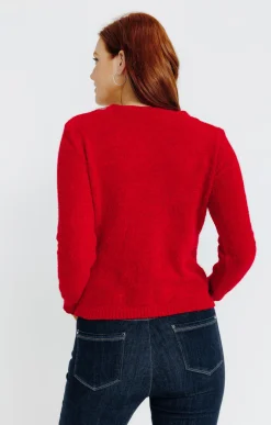 Pulls & Cardigans<Armand Thiery Cardigan boutonné - Rouge