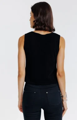Pulls & Cardigans<Armand Thiery Cardigan boutonné sans manches - Noir