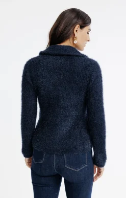 Pulls & Cardigans<Armand Thiery Cardigan col camionneur - Marine