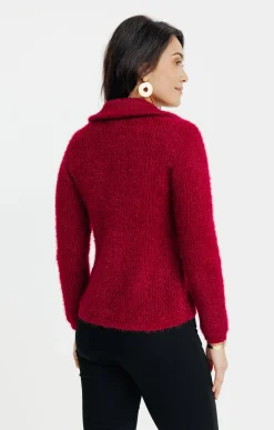 Pulls & Cardigans<Armand Thiery Cardigan col camionneur - Bordeaux