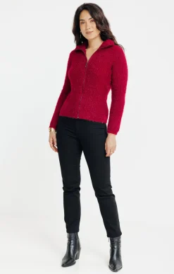 Pulls & Cardigans<Armand Thiery Cardigan col camionneur - Bordeaux