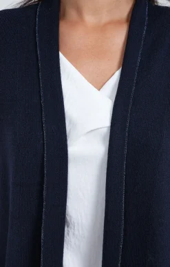 Pulls & Cardigans<Armand Thiery Cardigan côte anglaise - Marine