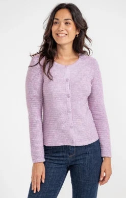 Pulls & Cardigans<Armand Thiery Cardigan fantaisie - Lilas