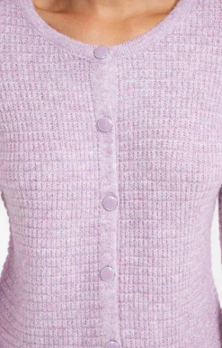 Pulls & Cardigans<Armand Thiery Cardigan fantaisie - Lilas