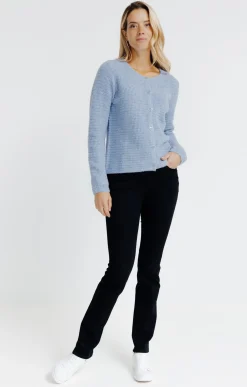 Pulls & Cardigans<Armand Thiery Cardigan fantaisie - Bleuciel