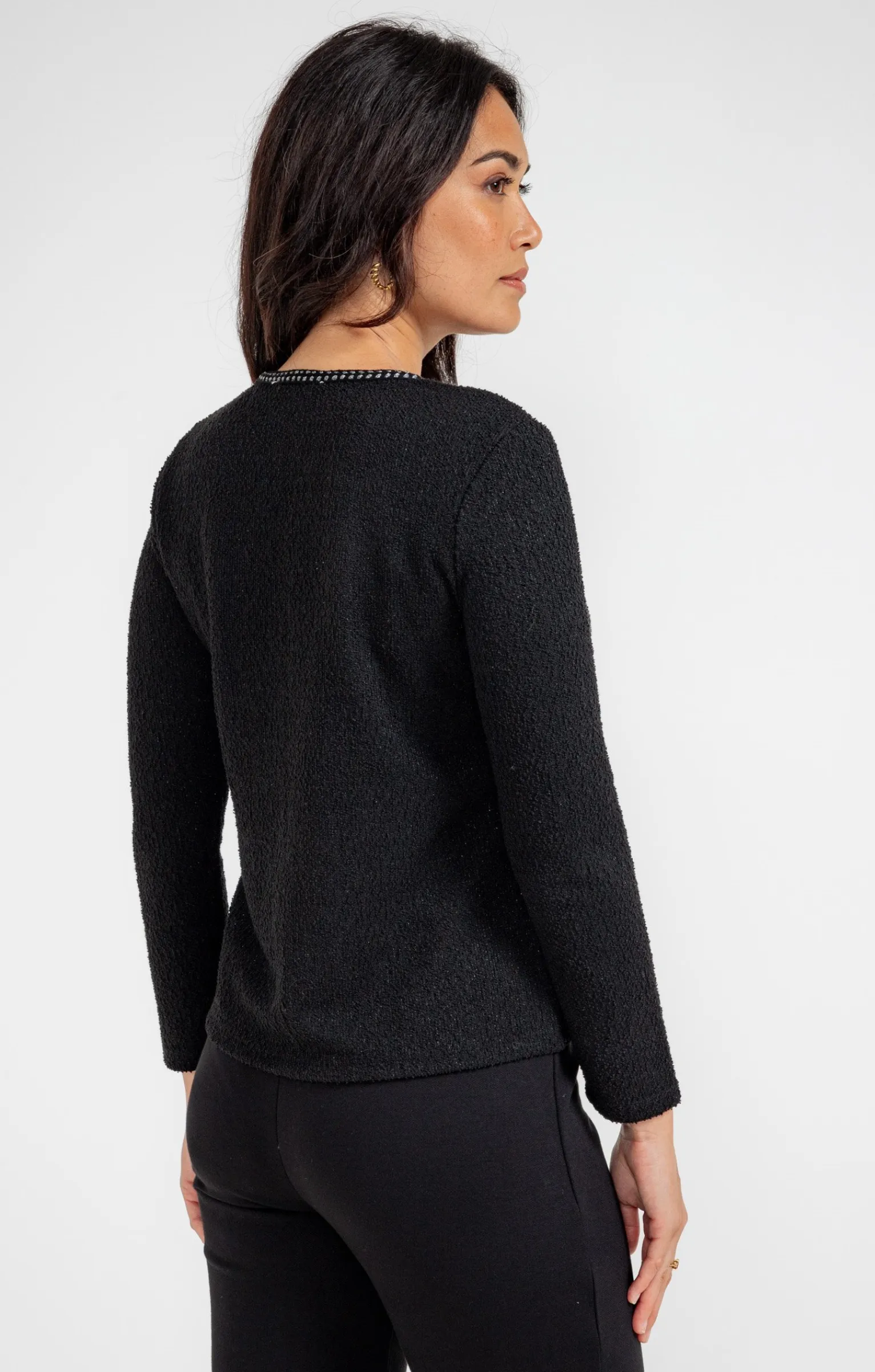 Pulls & Cardigans<Armand Thiery Cardigan fantaisie - Noir