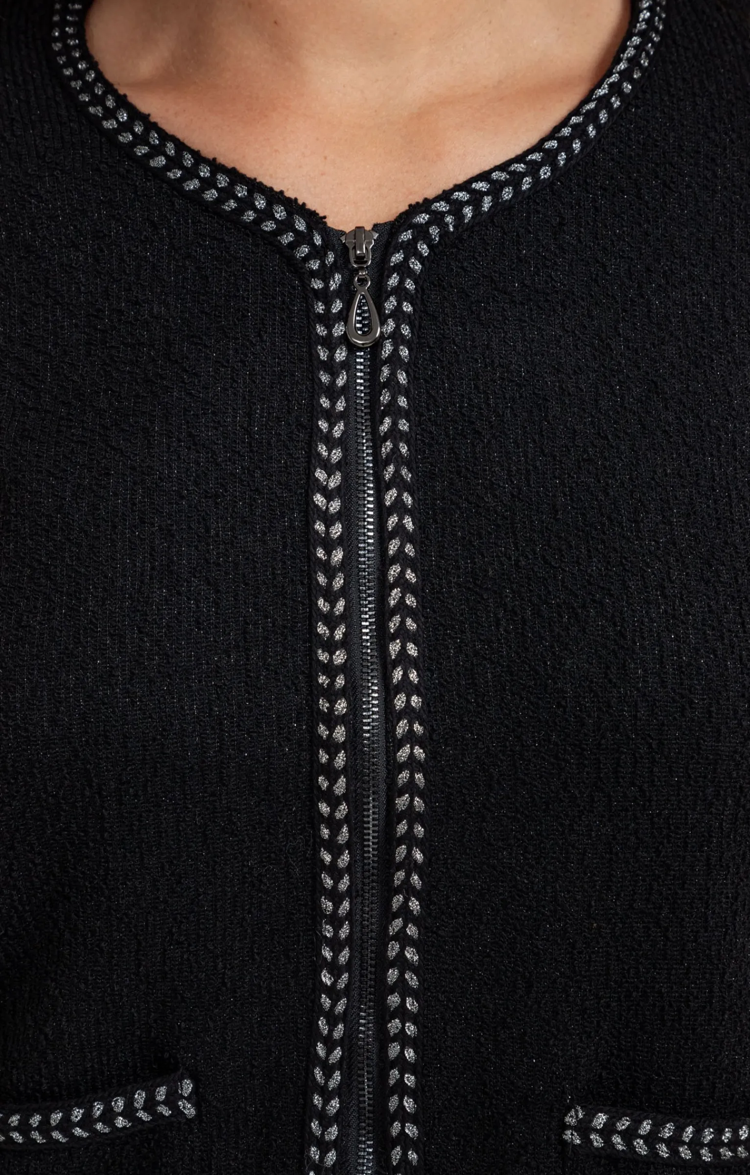 Pulls & Cardigans<Armand Thiery Cardigan fantaisie - Noir