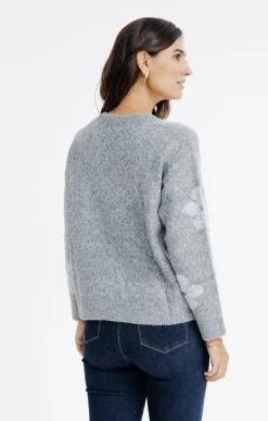 Pulls & Cardigans<Armand Thiery CARDIGAN FANTAISIE ALL OVER - Grismoyen