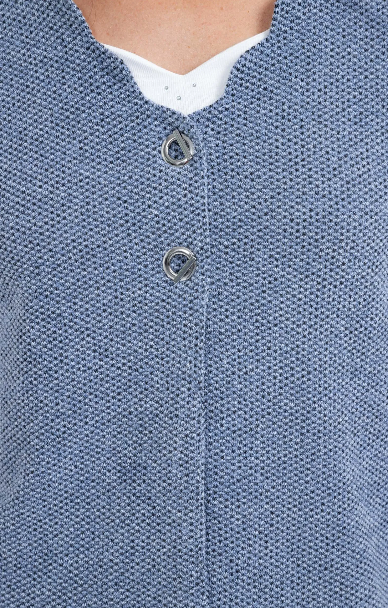 Pulls & Cardigans<Armand Thiery Cardigan festonné - Indigo
