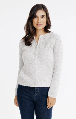 Pulls & Cardigans<Armand Thiery CARDIGAN JACQUARD - Corail