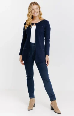 Pulls & Cardigans<Armand Thiery Cardigan long - Marine