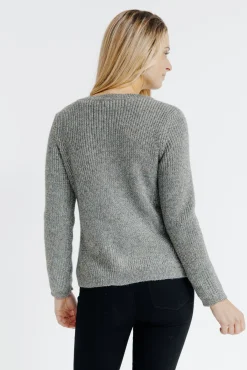 Pulls & Cardigans<Armand Thiery Cardigan maille anglaise - Kakiclair