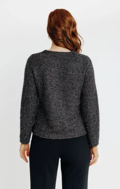 Pulls & Cardigans<Armand Thiery CARDIGAN MAILLE FANTAISIE - Chocolat