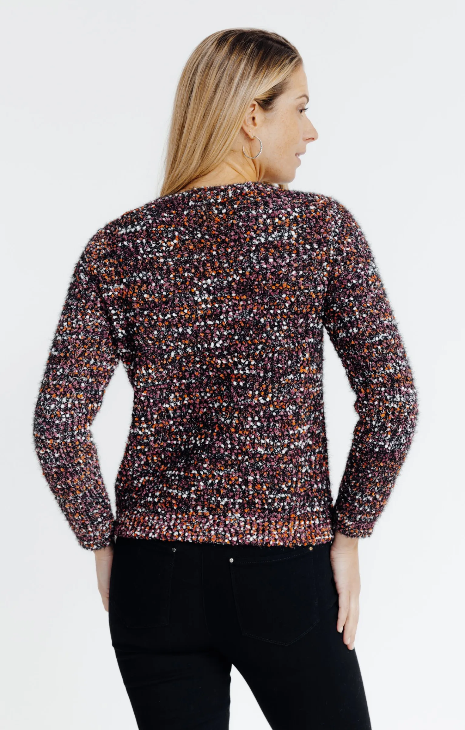 Pulls & Cardigans<Armand Thiery Cardigan maille popcorn - Noir