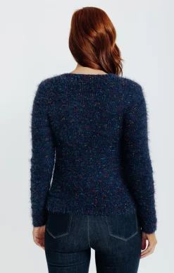 Pulls & Cardigans<Armand Thiery Cardigan maille popcorn - Marine