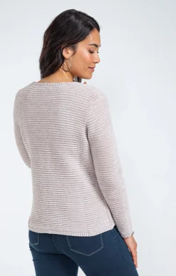 Pulls & Cardigans<Armand Thiery Cardigan zippé - Grège
