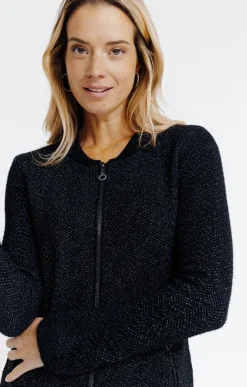 Pulls & Cardigans<Armand Thiery Cardigan zippé - Noir