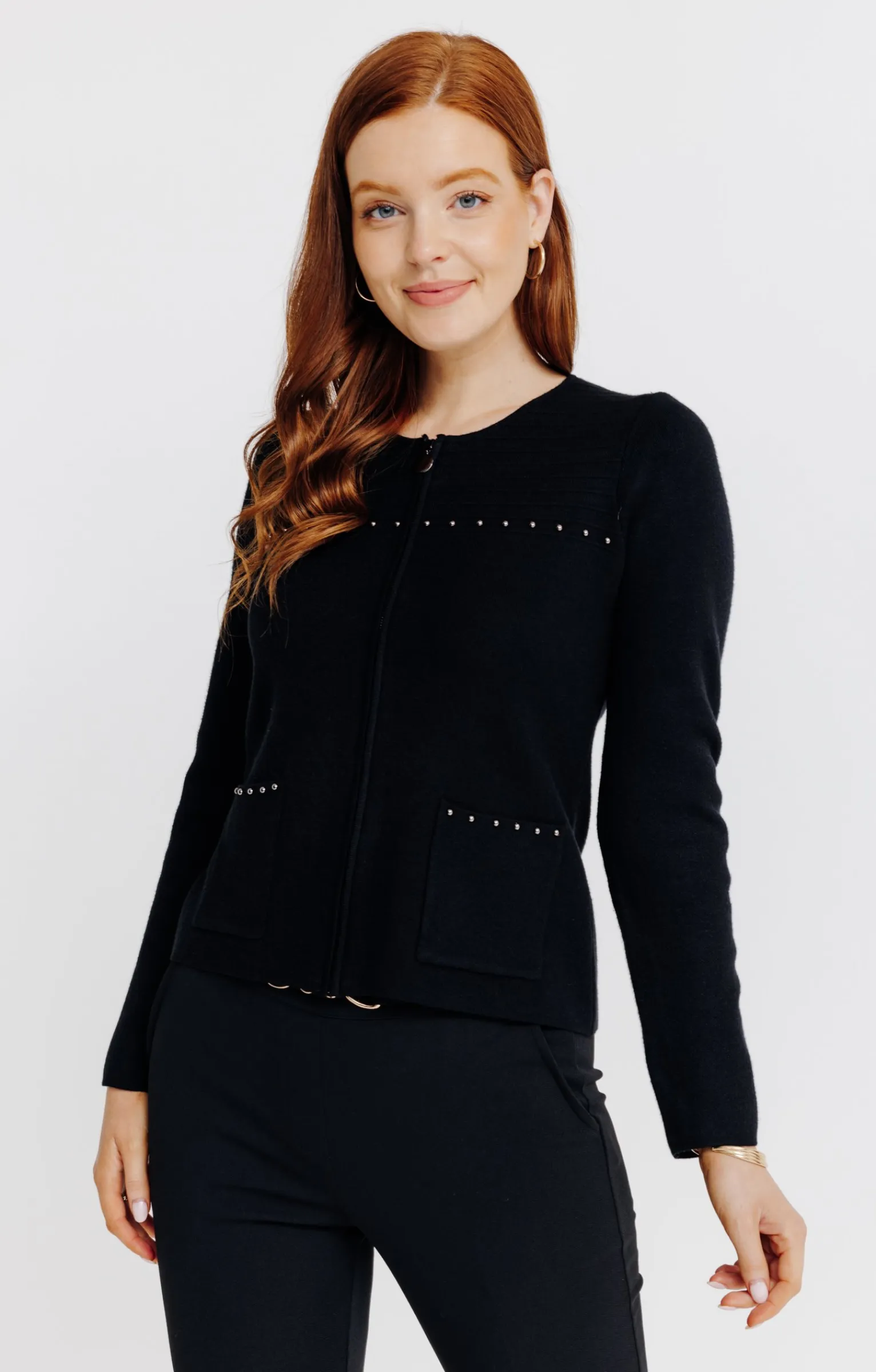 Pulls & Cardigans<Armand Thiery Cardigan zippé - Noir