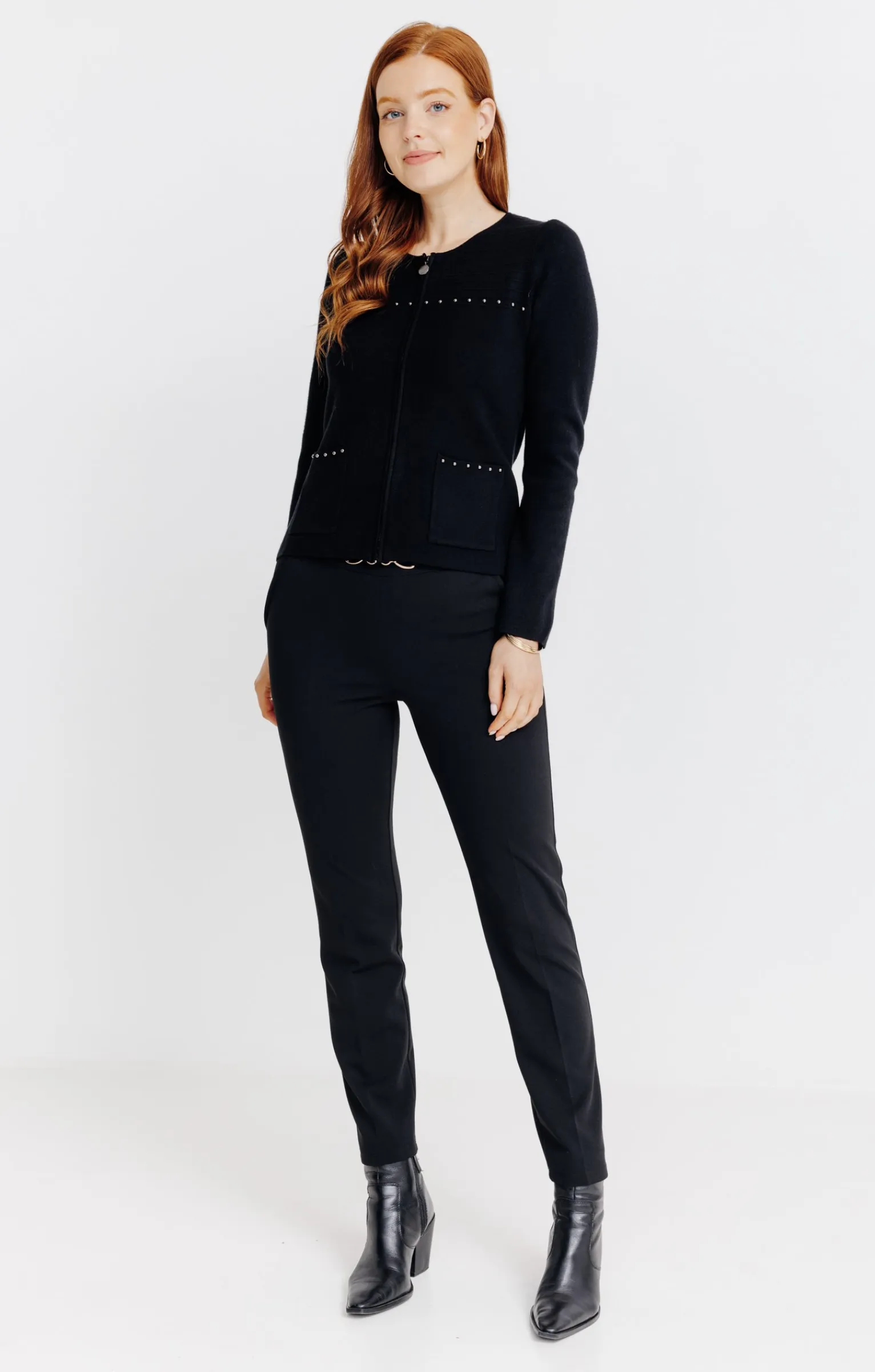 Pulls & Cardigans<Armand Thiery Cardigan zippé - Noir