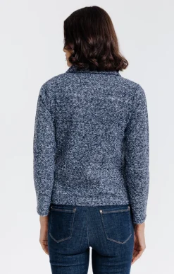Pulls & Cardigans<Armand Thiery Cardigan zippé - Marine