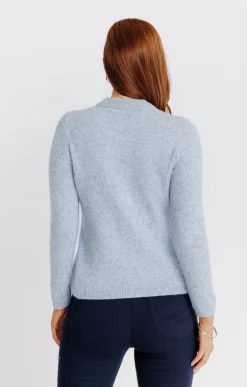 Pulls & Cardigans<Armand Thiery Cardigan zippé - Bleuciel