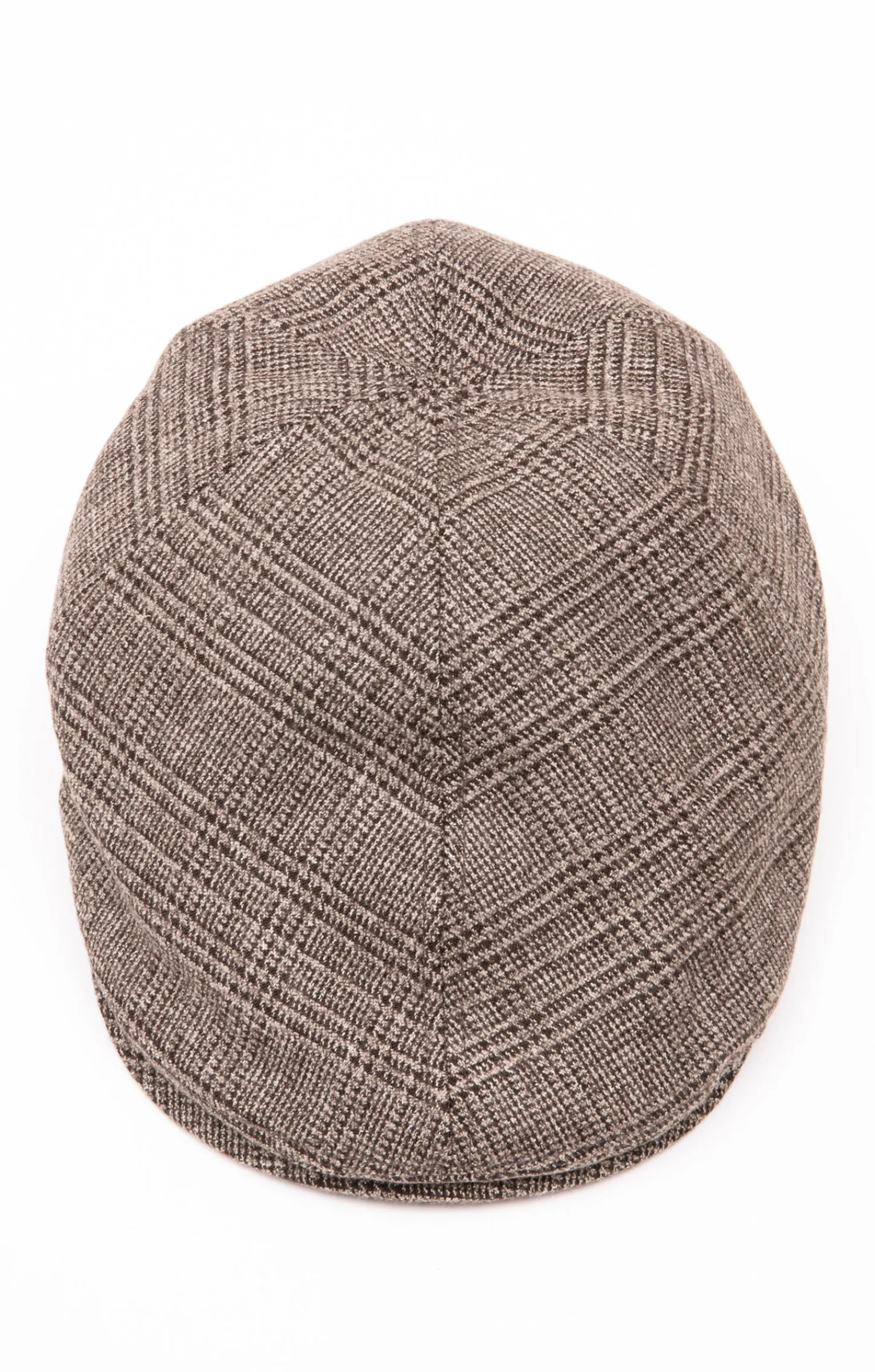 Accessoires<Armand Thiery CASQUETTE PLATE CARREAUX - Beige