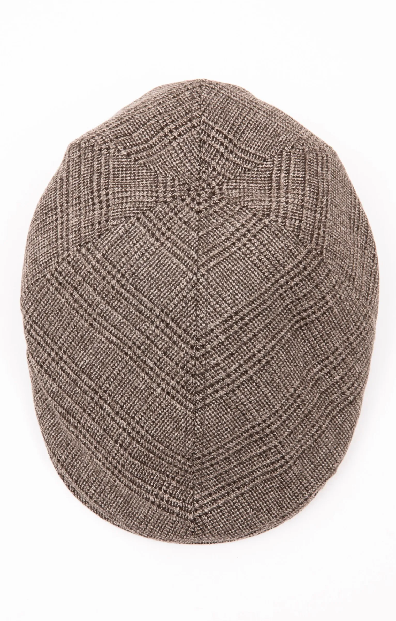 Accessoires<Armand Thiery CASQUETTE PLATE CARREAUX - Beige