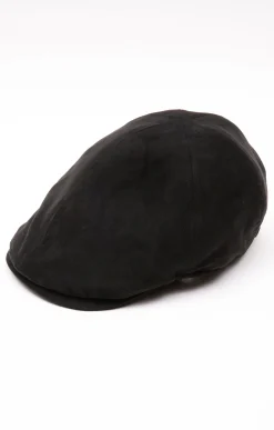 Accessoires<Armand Thiery CASQUETTE PLATE SUEDINE - Noir