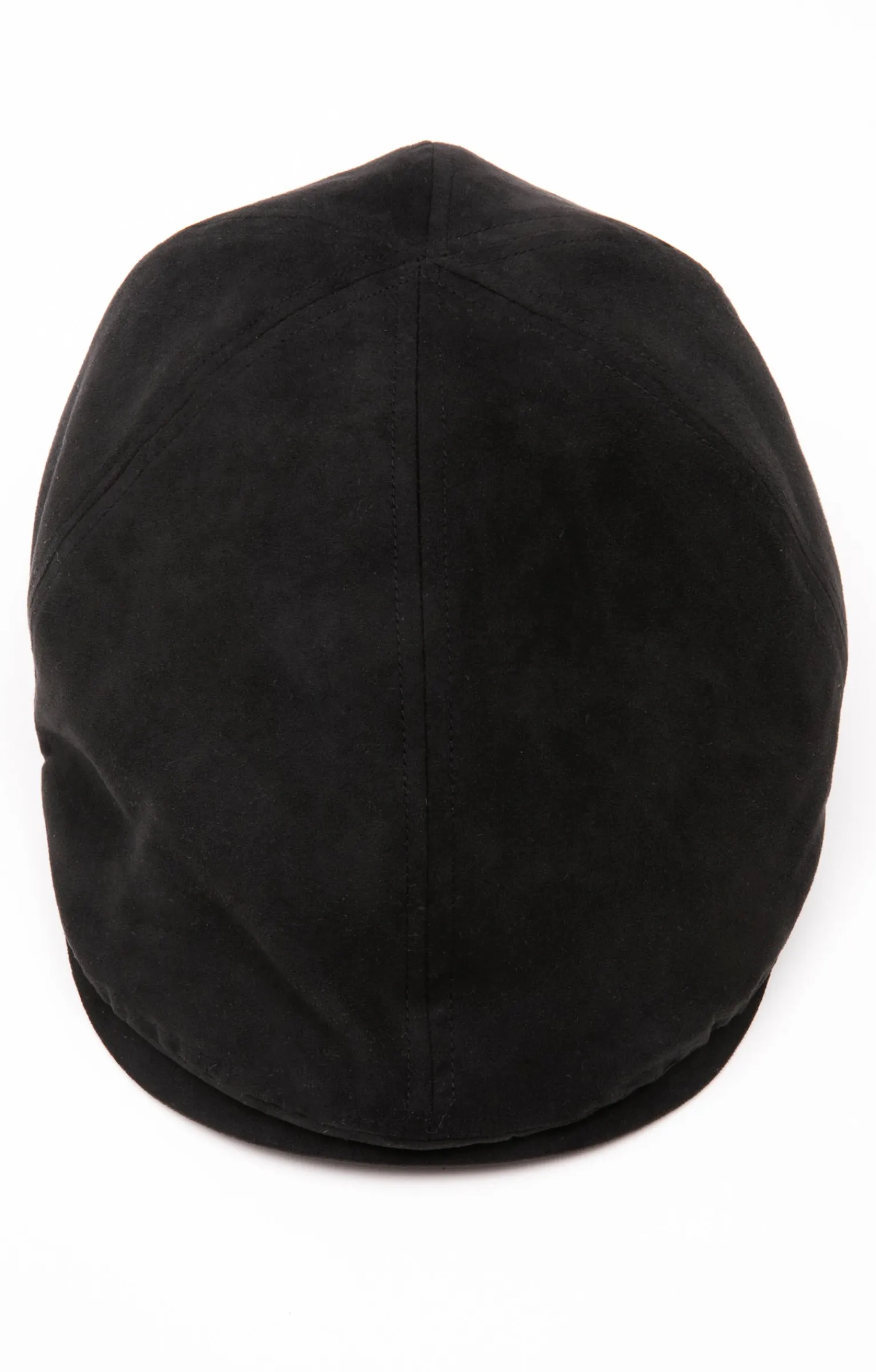 Accessoires<Armand Thiery CASQUETTE PLATE SUEDINE - Noir