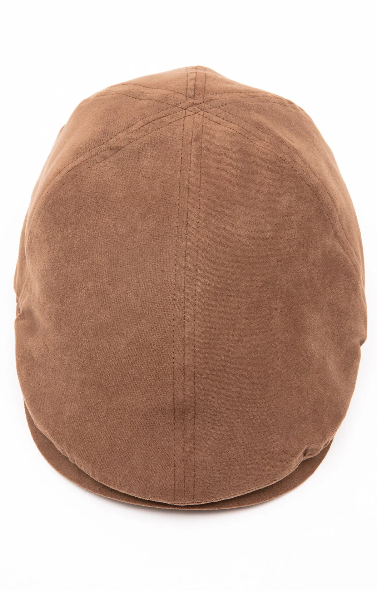 Accessoires<Armand Thiery CASQUETTE PLATE SUEDINE - Camel