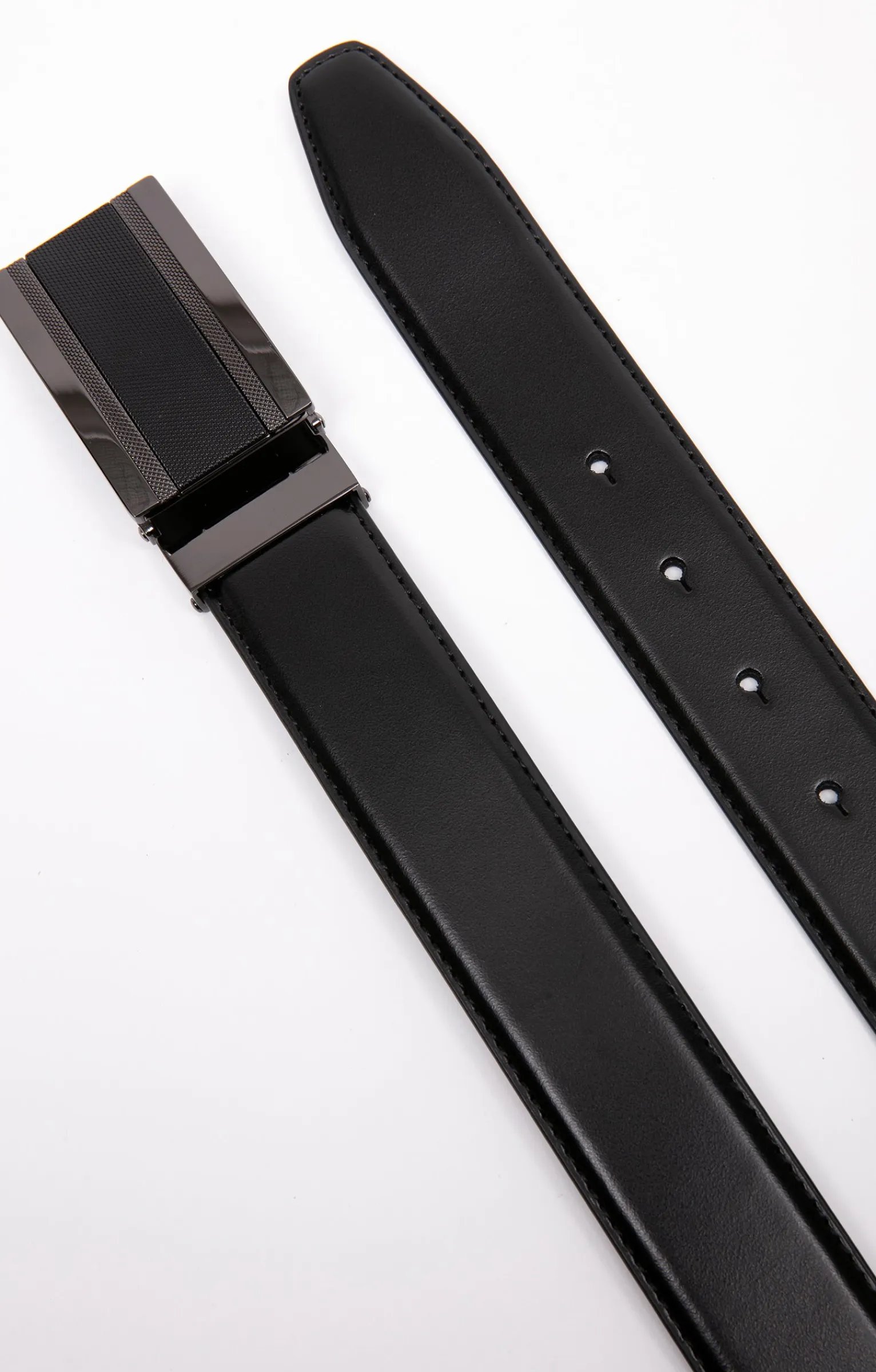 Accessoires<Armand Thiery Ceinture à plaque - Noir