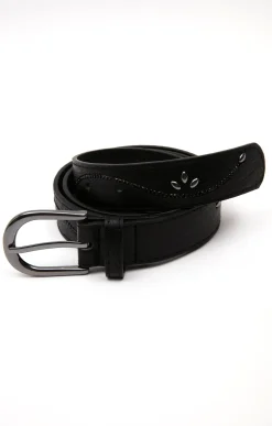 Accessoires<Armand Thiery Ceinture avec strass - Noir
